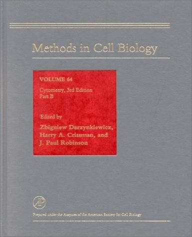 Cover image for Methods in Cell Biology, Volume 64