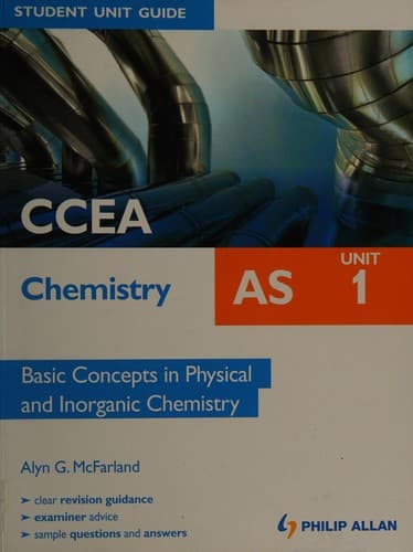 Cover image for CCEA AS chemistry