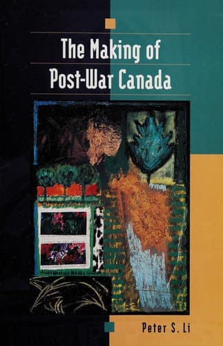 Cover image for The making of post-war Canada