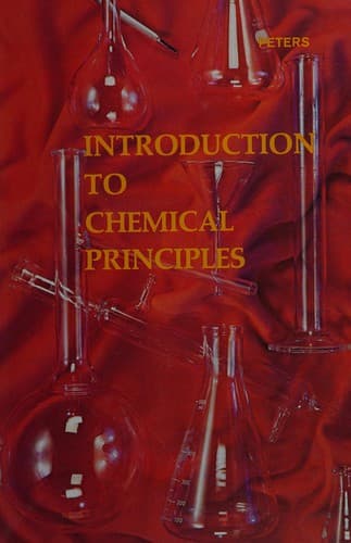 Cover image for Introduction to chemical principles