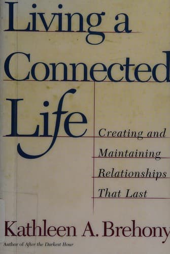 Cover image for Living a connected life