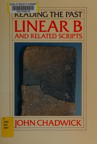 Cover image for Linear B and related scripts