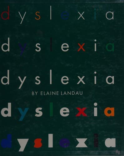 Cover image for Dyslexia