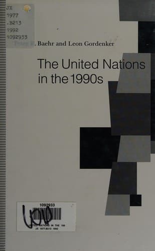 Cover image for The United Nations in the 1990s