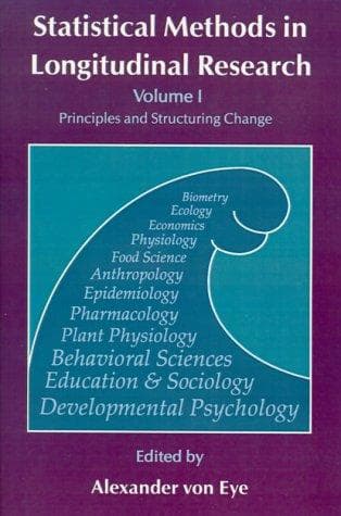 Cover image for Statistical Methods in Longitudinal Research, Volume 1