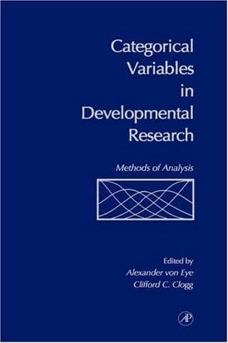 Cover image for Categorical Variables in Developmental Research