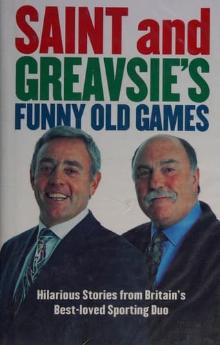 Cover image for Saint & Greavsie's funny old games