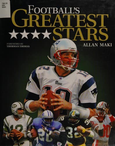 Cover image for Football's greatest stars