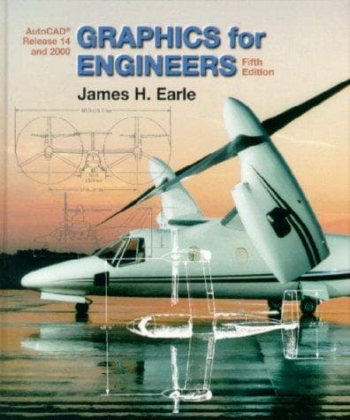 Cover image for Graphics for Engineers with AutoCAD(R) Release 14 and 2000