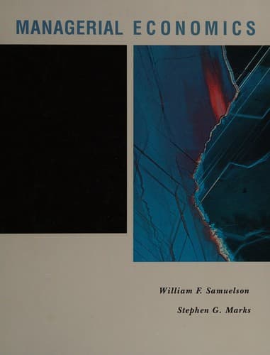 Cover image for Managerial economics