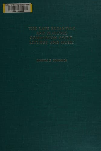 The late Byzantine and Slavonic Communion Cycle