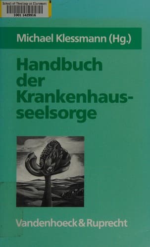Cover image for Handbuch der Krankenhausseelsorge
