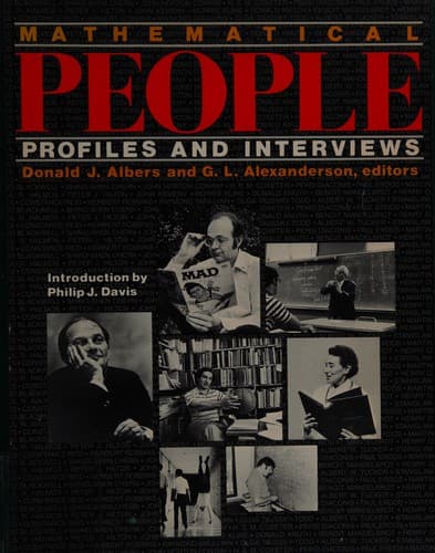 Cover image for Mathematical people
