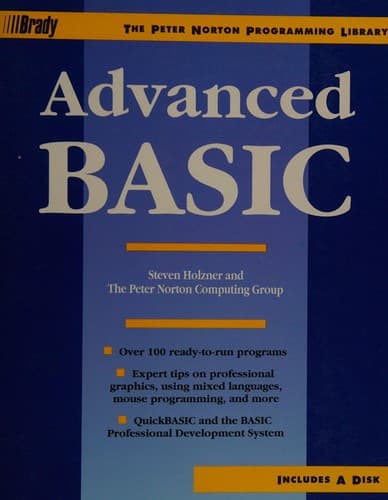 Cover image for Advanced BASIC
