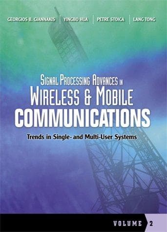 Cover image for Signal Processing Advances in Wireless and Mobile Communications, Volume 2