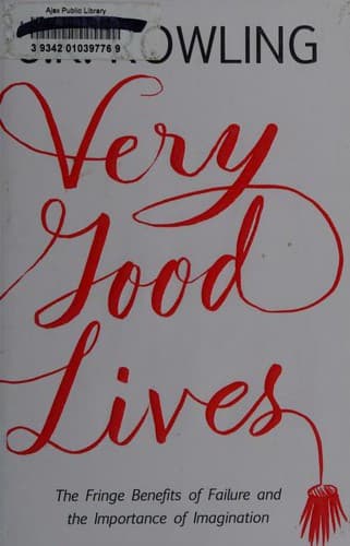 Cover image for Very good lives
