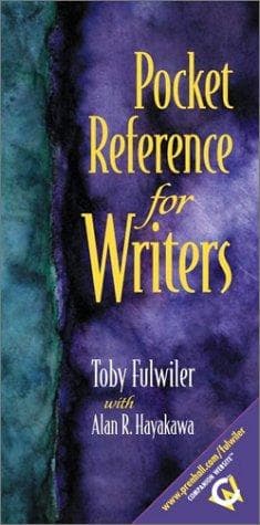 Cover image for Pocket Reference for Writers with 2001 APA Guidelines