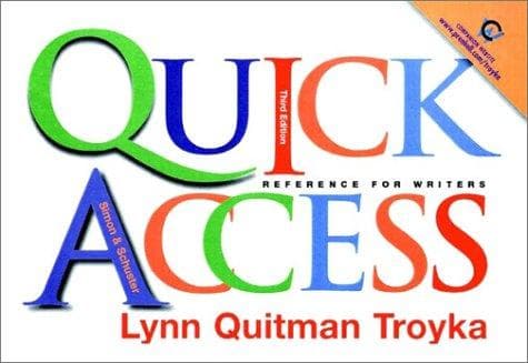 Cover image for Simon & Schuster Quick Access with E-book Access Package