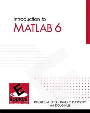 Cover image for Introduction to MATLAB 6