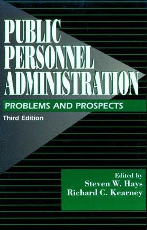 Cover image for Public Personnel Administration