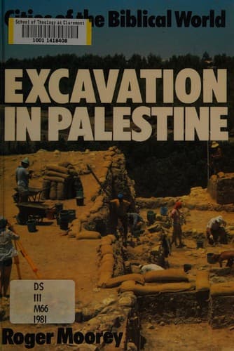 Cover image for Excavation in Palestine
