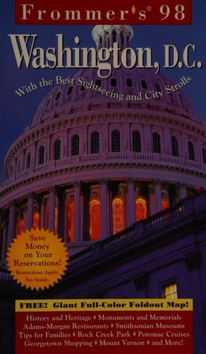 Cover image for Frommer's 98 Washington, D.C.