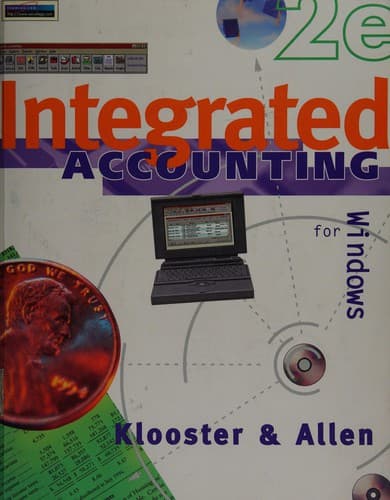 Cover image for Integrated accounting for Windows