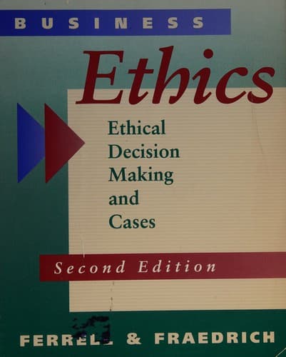 Cover image for Business ethics