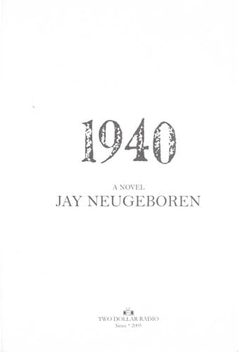 Cover image for 1940