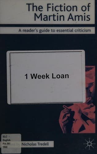 Cover image for The fiction of Martin Amis