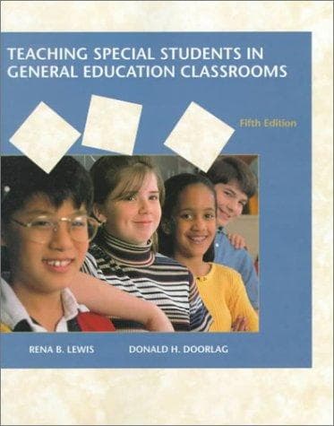 Cover image for Teaching special students in general education classrooms