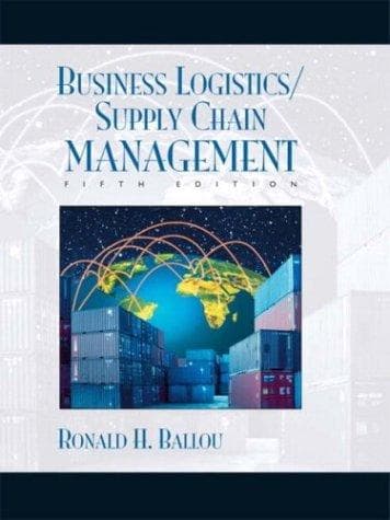 Cover image for Business Logistics/Supply Chain Management