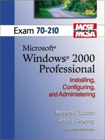 Cover image for MCSE Windows 2000 Professional (70-210)