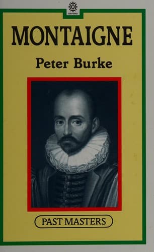 Cover image for Montaigne
