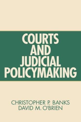 Cover image for Courts and Judicial Policymaking