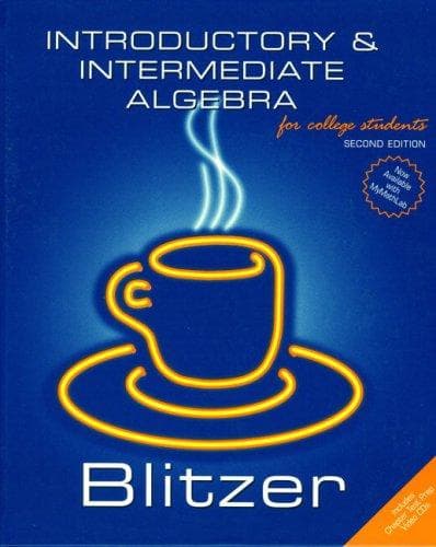 Cover image for Introductory and  Intermediate Algebra (2nd Edition) (Blitzer Hardback Series)