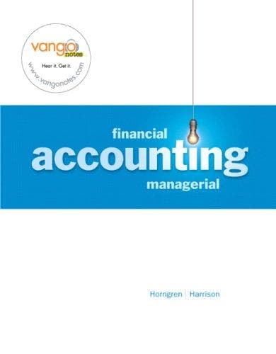 Cover image for Financial/Managerial Accounting