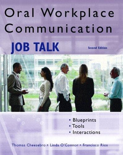 Cover image for Oral Workplace Communication