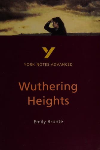 Cover image for York Notes on Emily Bronte's "Wuthering Heights"