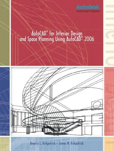 Cover image for AutoCAD for Interior Design and Space Planning Using AutoCAD(R) 2006