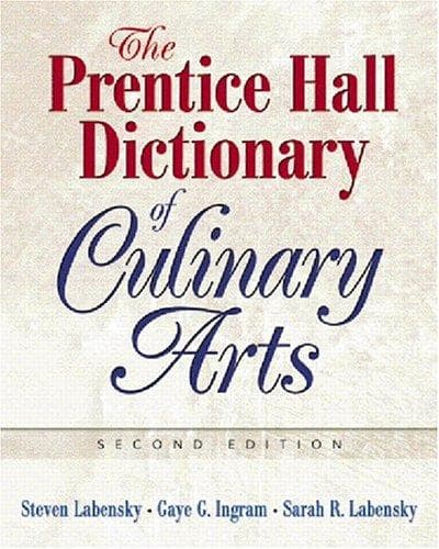 Cover image for The Prentice Hall Dictionary of Culinary Arts