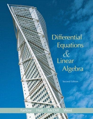 Cover image for Differential Equations and Linear Algebra (2nd Edition)