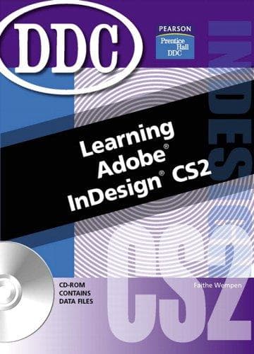 Cover image for Learning Adobe InDesign (DDC Learning Series)