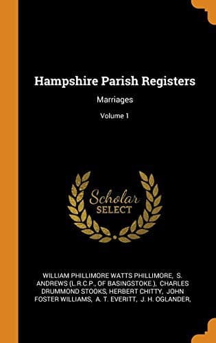 Cover image for Hampshire Parish Registers
