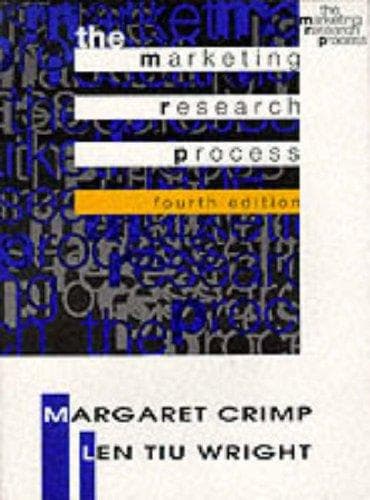 Cover image for The marketing research process.