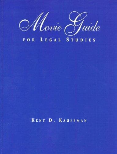 Cover image for Movie Guide for Legal Studies