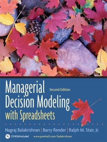 Cover image for Managerial Decision Modeling with Spreadsheets and Student CD Package (2nd Edition)