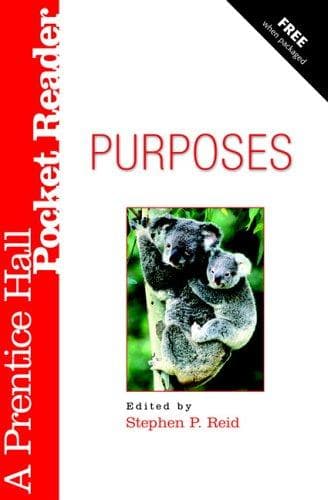 Cover image for Purposes Pocket Reader (A Prentice Hall Pocket Reader)