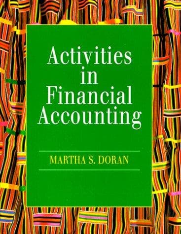 Cover image for Activities in Financial Accounting
