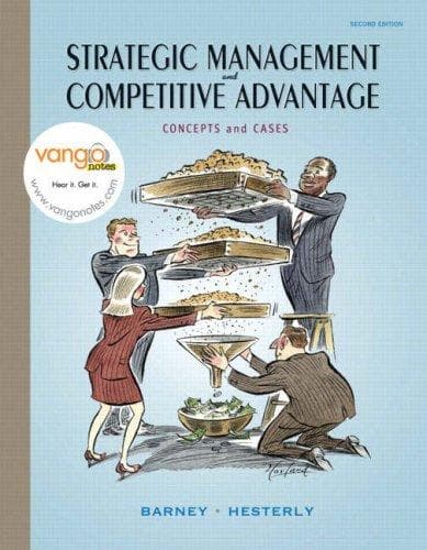 Cover image for Strategic Management and Competitive Advantage